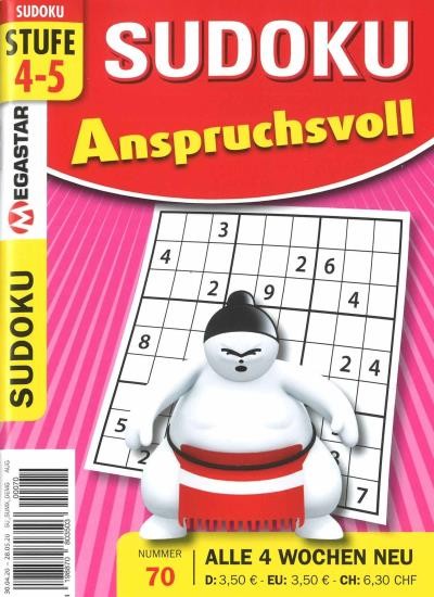 SUDOKU ANSPRUCHSVOLL Abo