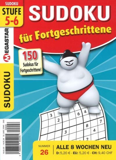 150 SUDOKU FÜR FORTGESCHRITTENE Abo