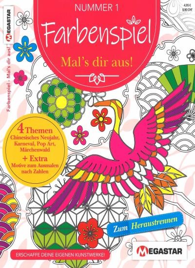 MAL`S DIR AUS! FARBENSPIEL Abo